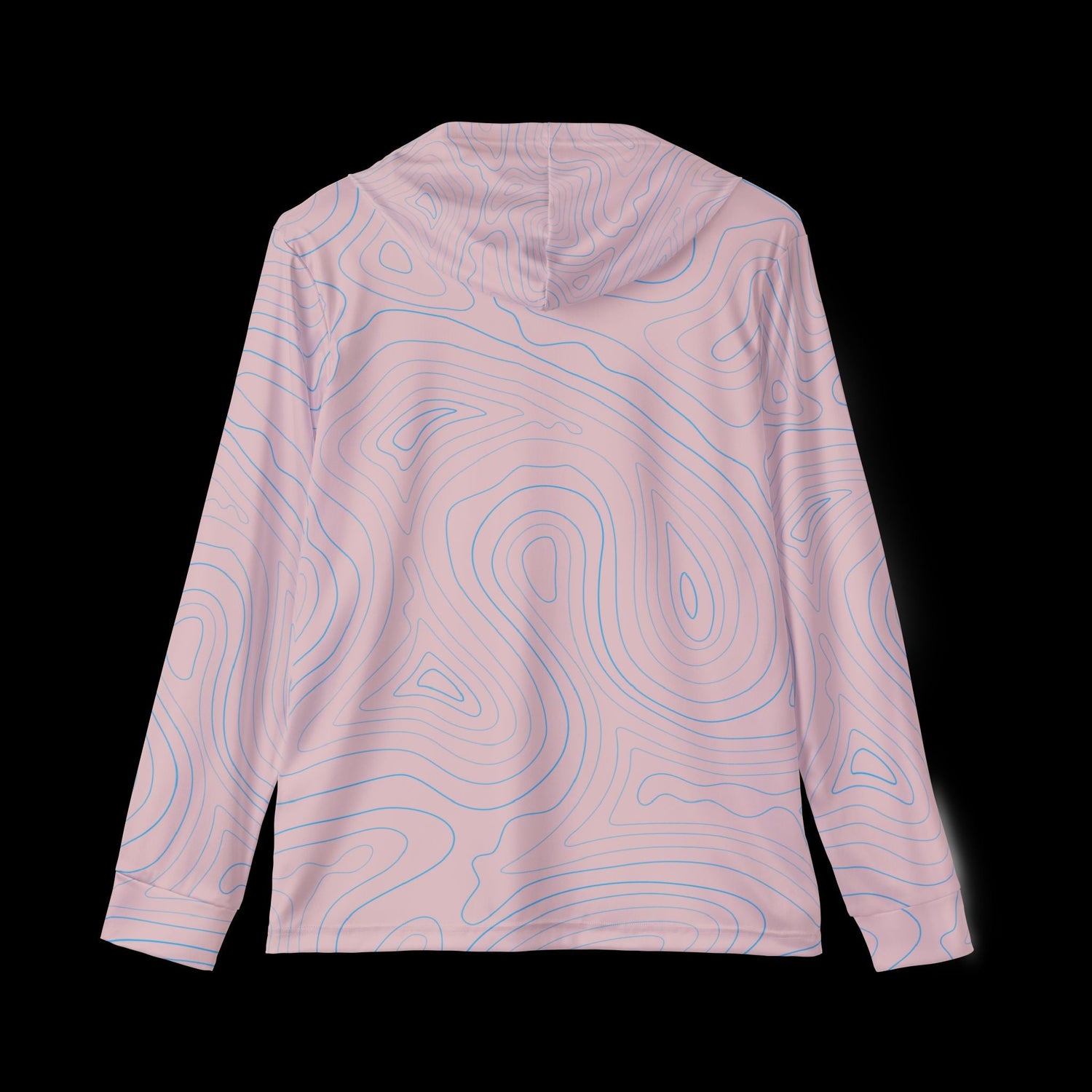 Coral Wave Performance Pullover