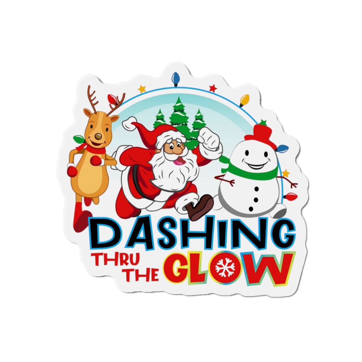 Dashing Thru the Glow Magnets