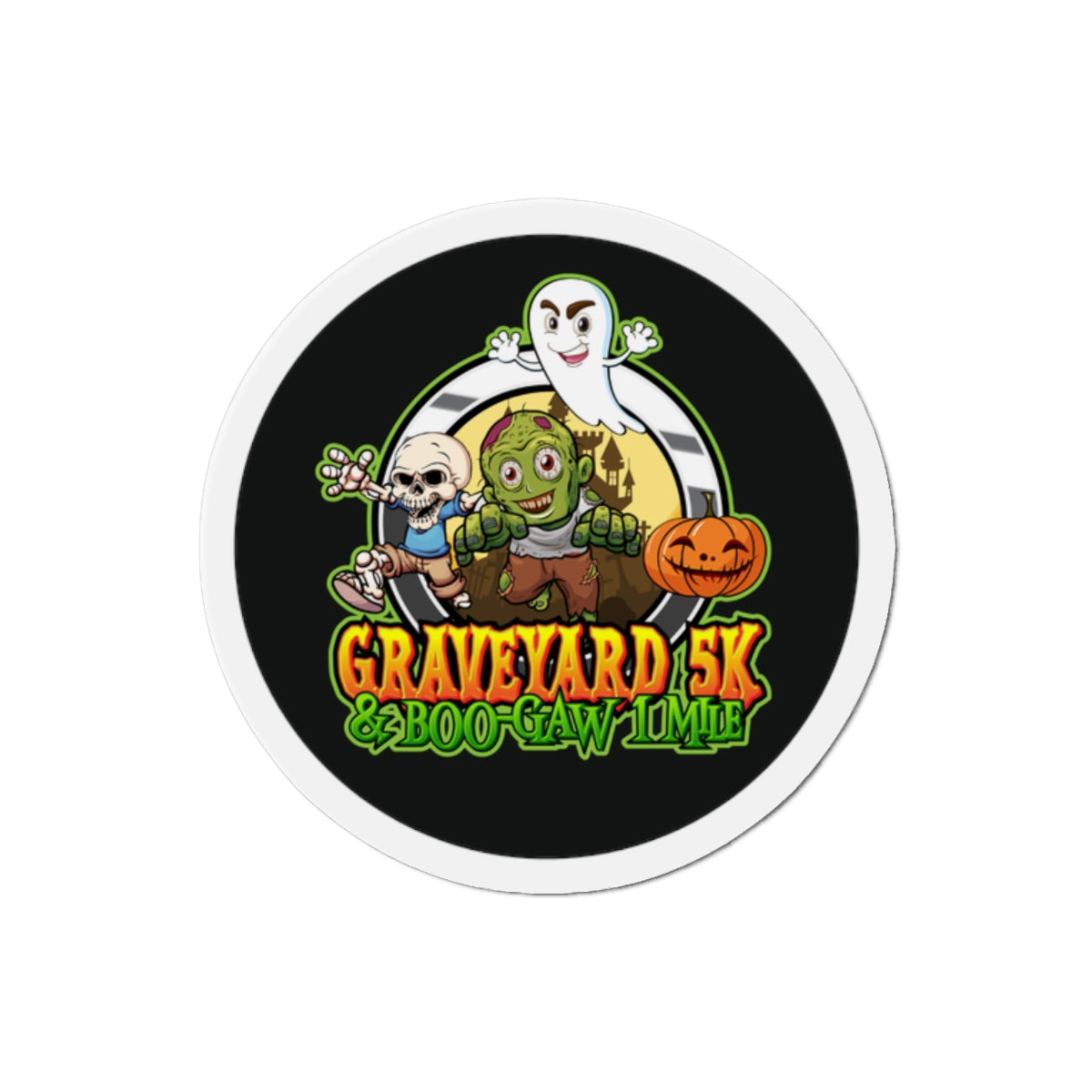 Graveyard 5K & Boo-Gaw 1 Mile Magnets