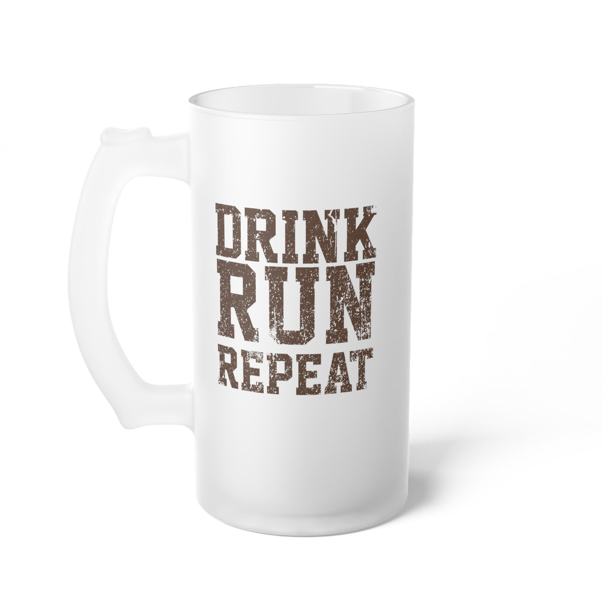 Copperhead Beer Relay Frosted Glass Beer Mug - 16 oz