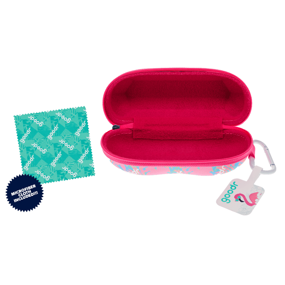 "We Made A Good Case” Sunglasses Case with Carabiner