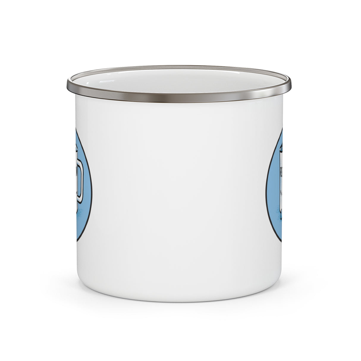 Resolution Run Enamel Outdoor Mug