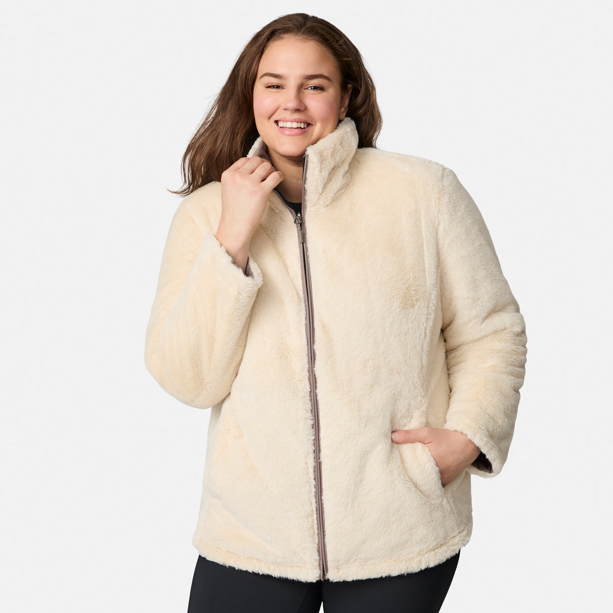 Women's Plus Size Cirrus Quilted Reversible Jacket