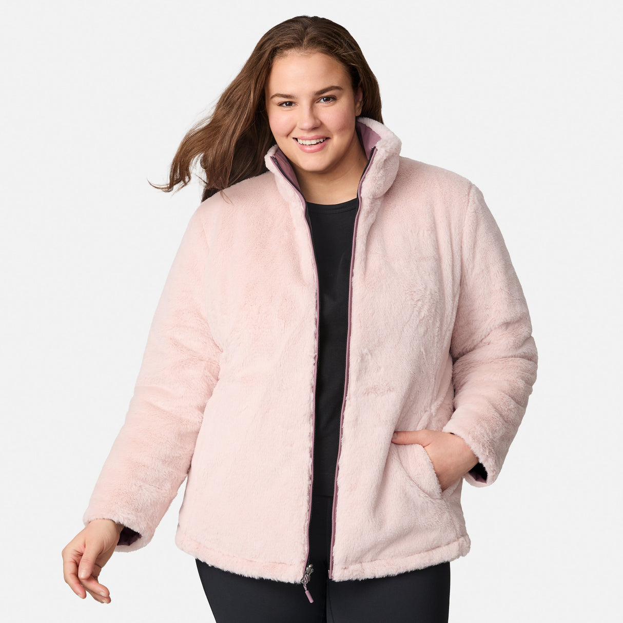Women's Plus Size Cirrus Quilted Reversible Jacket