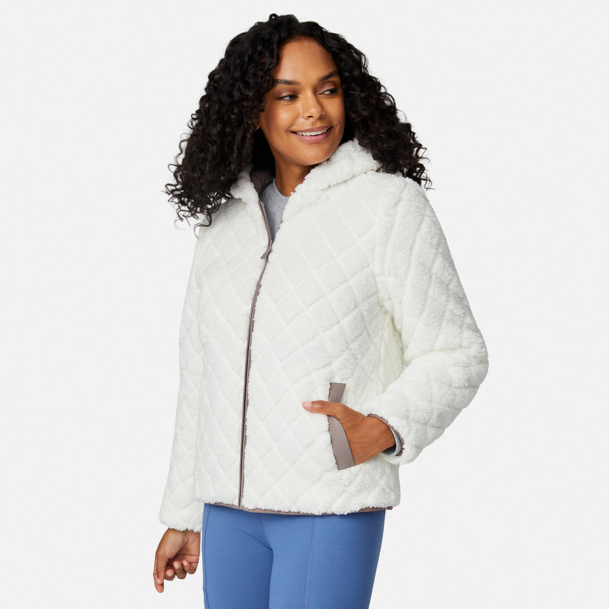 Women's Hooded Cirrus Quilted Reversible Jacket