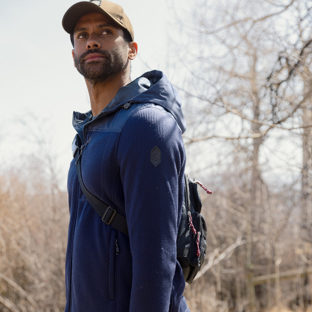Men's Cable Fleece Brisk Jacket