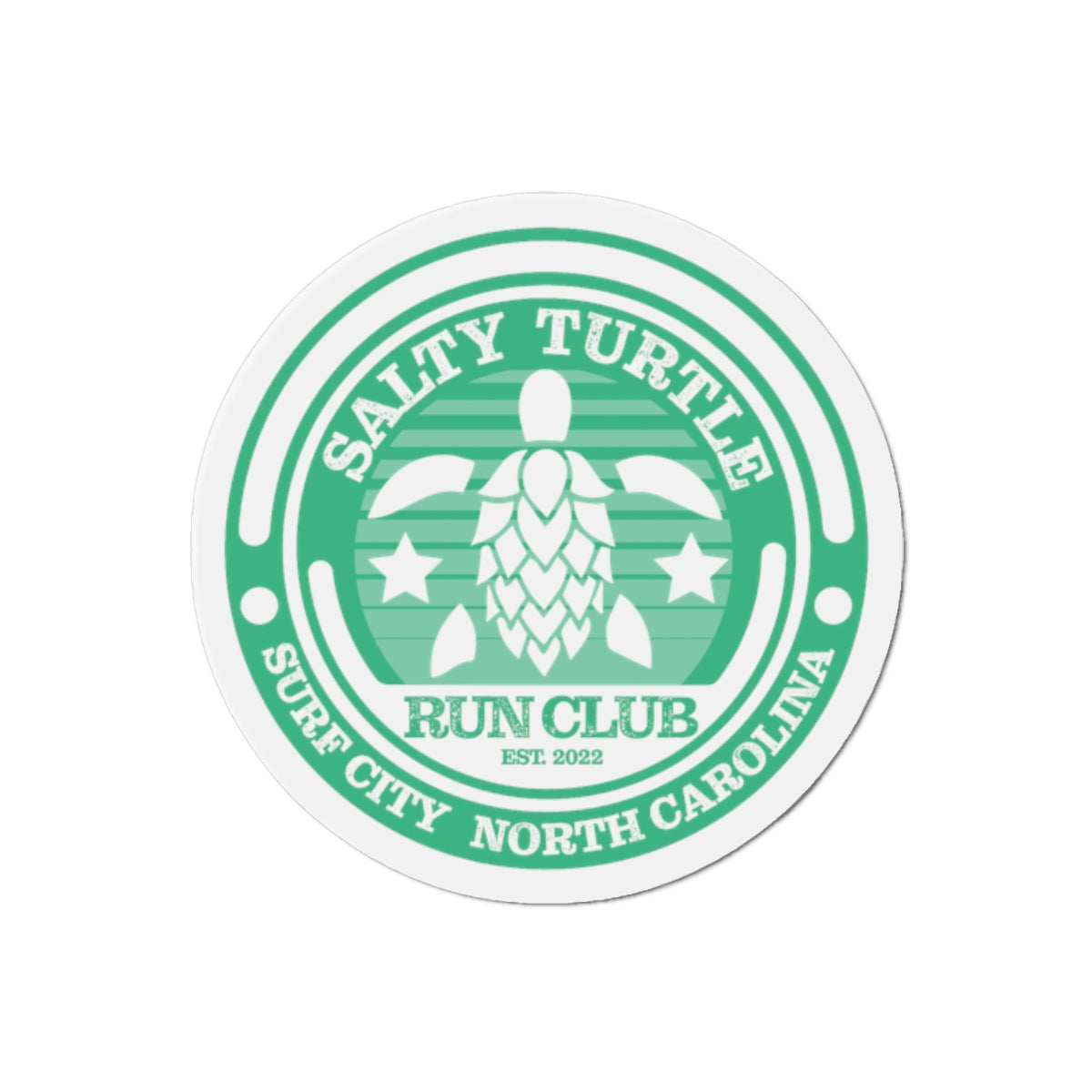 Salty Turtle Run Club Magnets