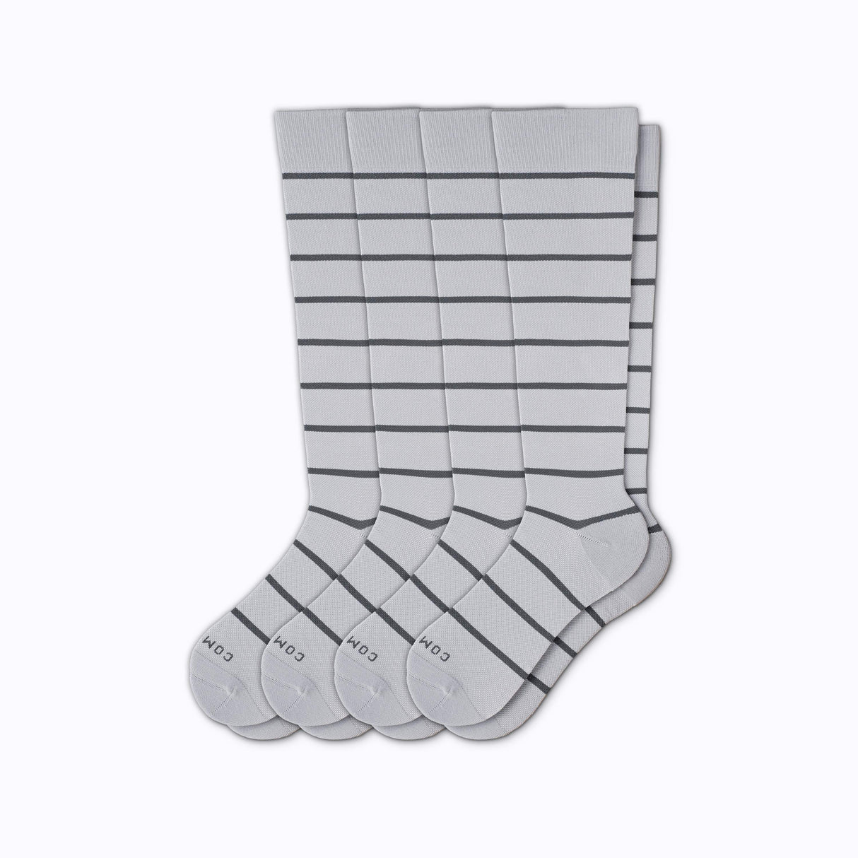 Knee-High Compression Socks – 4 Pack Stripes