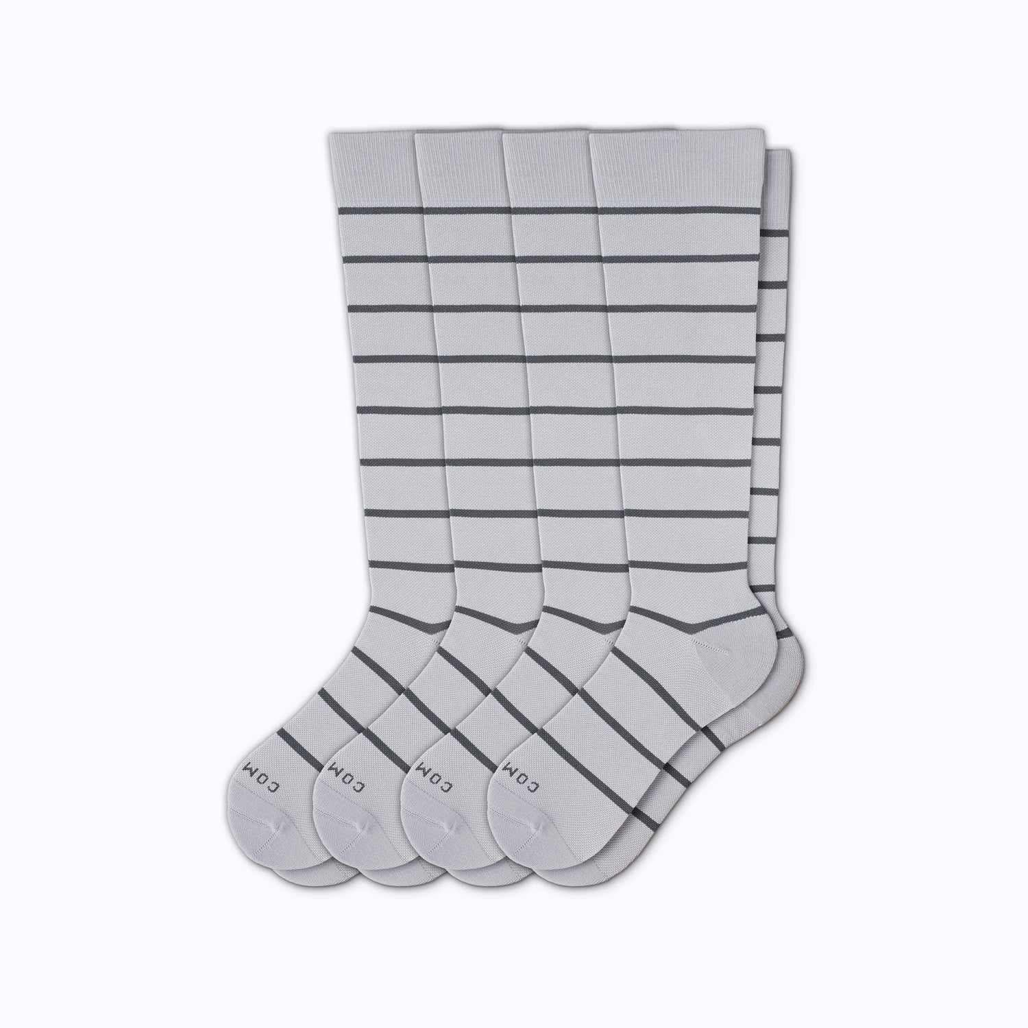 Knee-High Compression Socks – 4 Pack Stripes