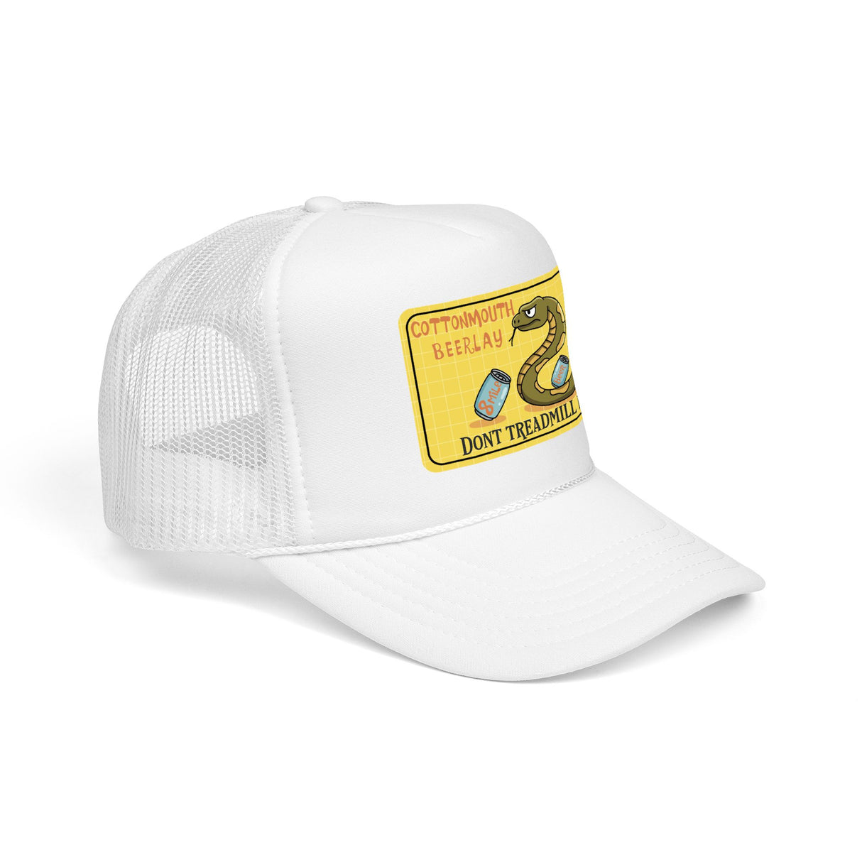 Cottonmouth Beer Relay Don’t Treadmill Me Foam Trucker Hat
