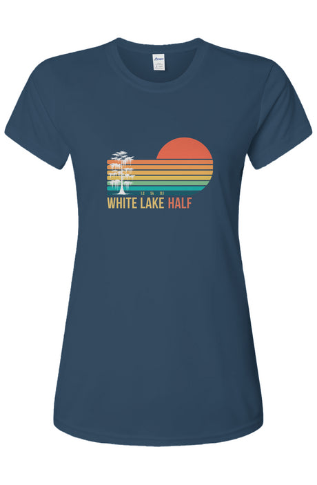 White Lake Half Ladies' Islander Performance Tee