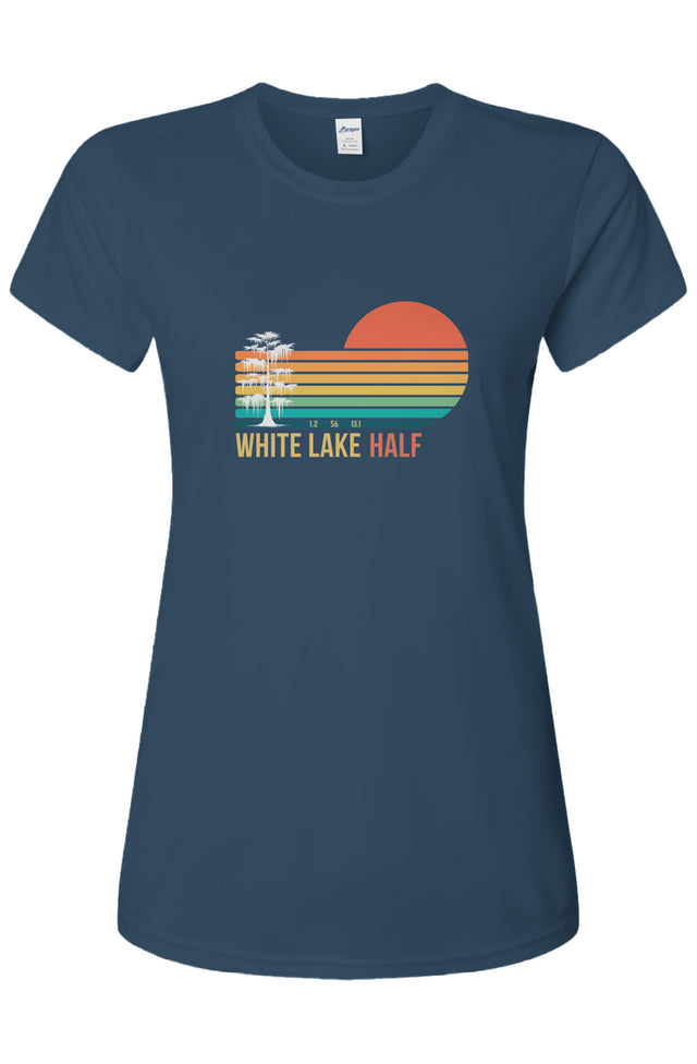White Lake Half Ladies' Islander Performance Tee