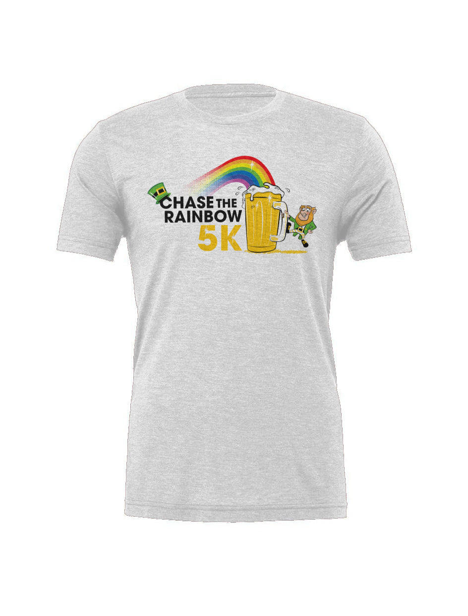 Chase the Rainbow 5K Unisex Triblend Tee