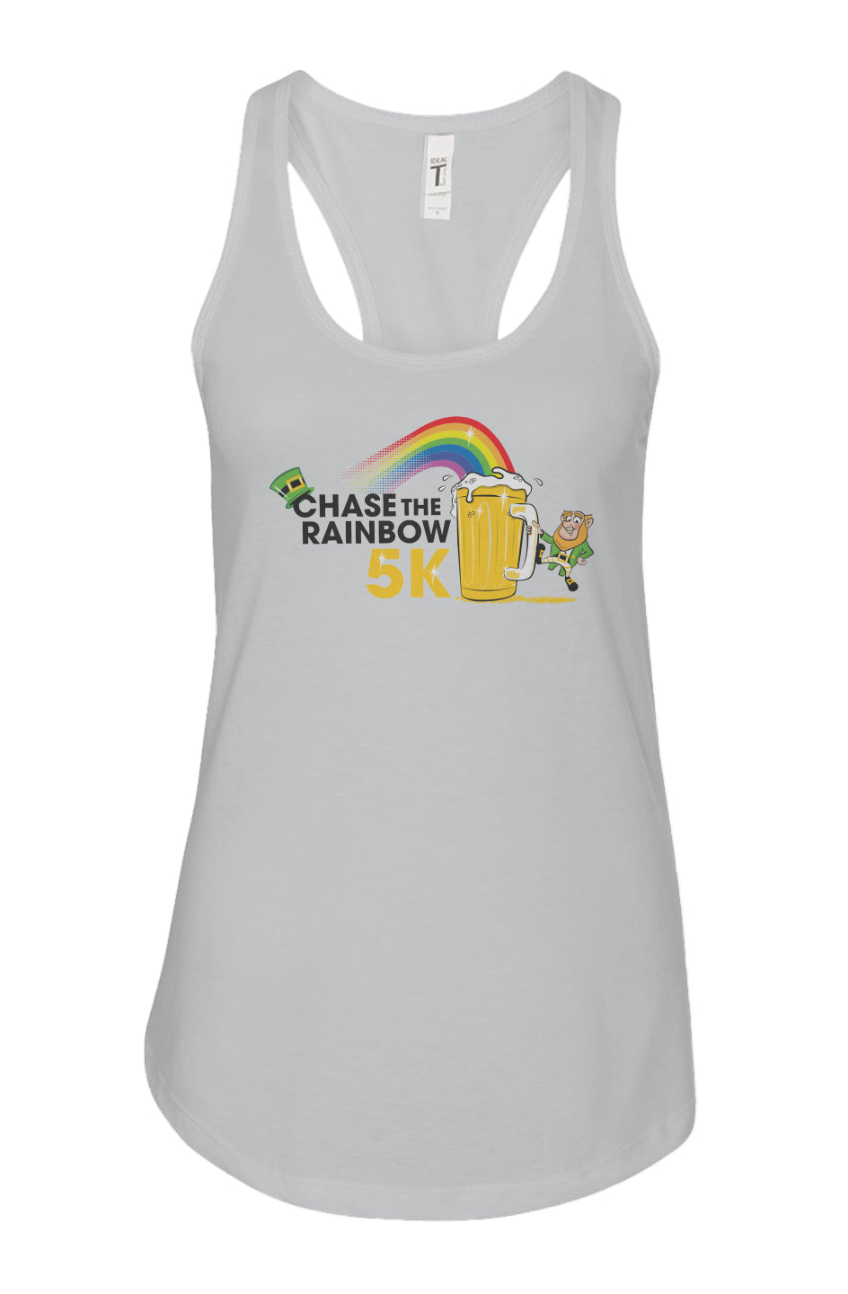 Chase the Rainbow 5K Ladies' Racerback Tank