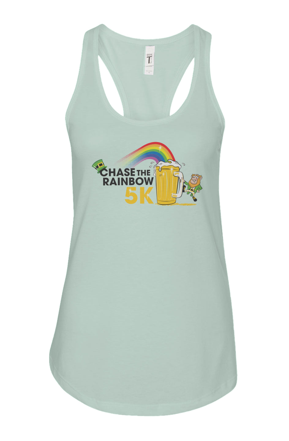 Chase the Rainbow 5K Ladies' Racerback Tank