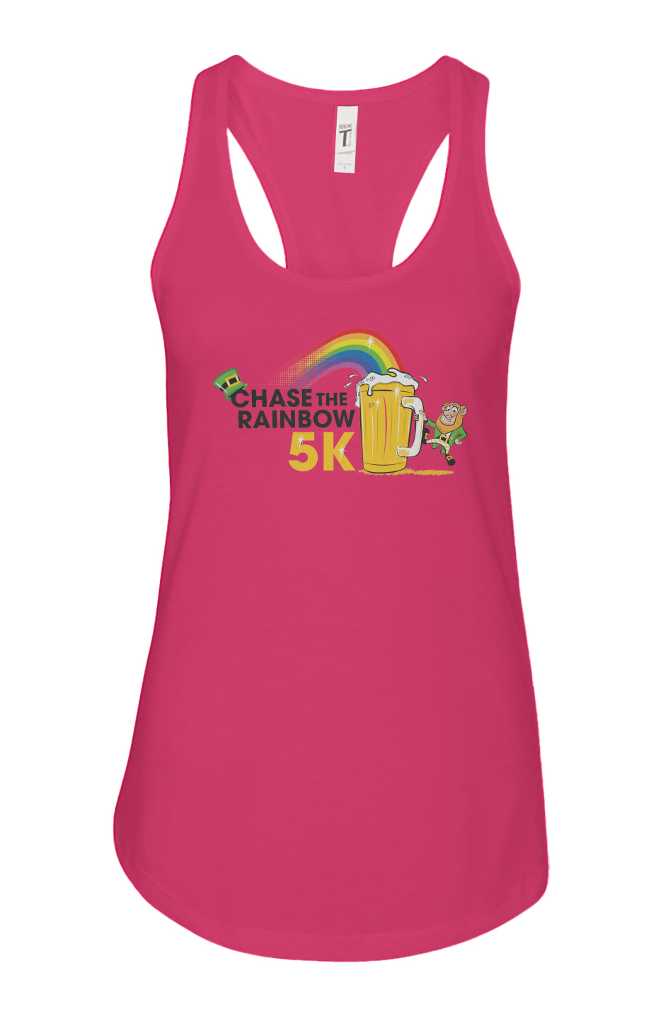 Chase the Rainbow 5K Ladies' Racerback Tank