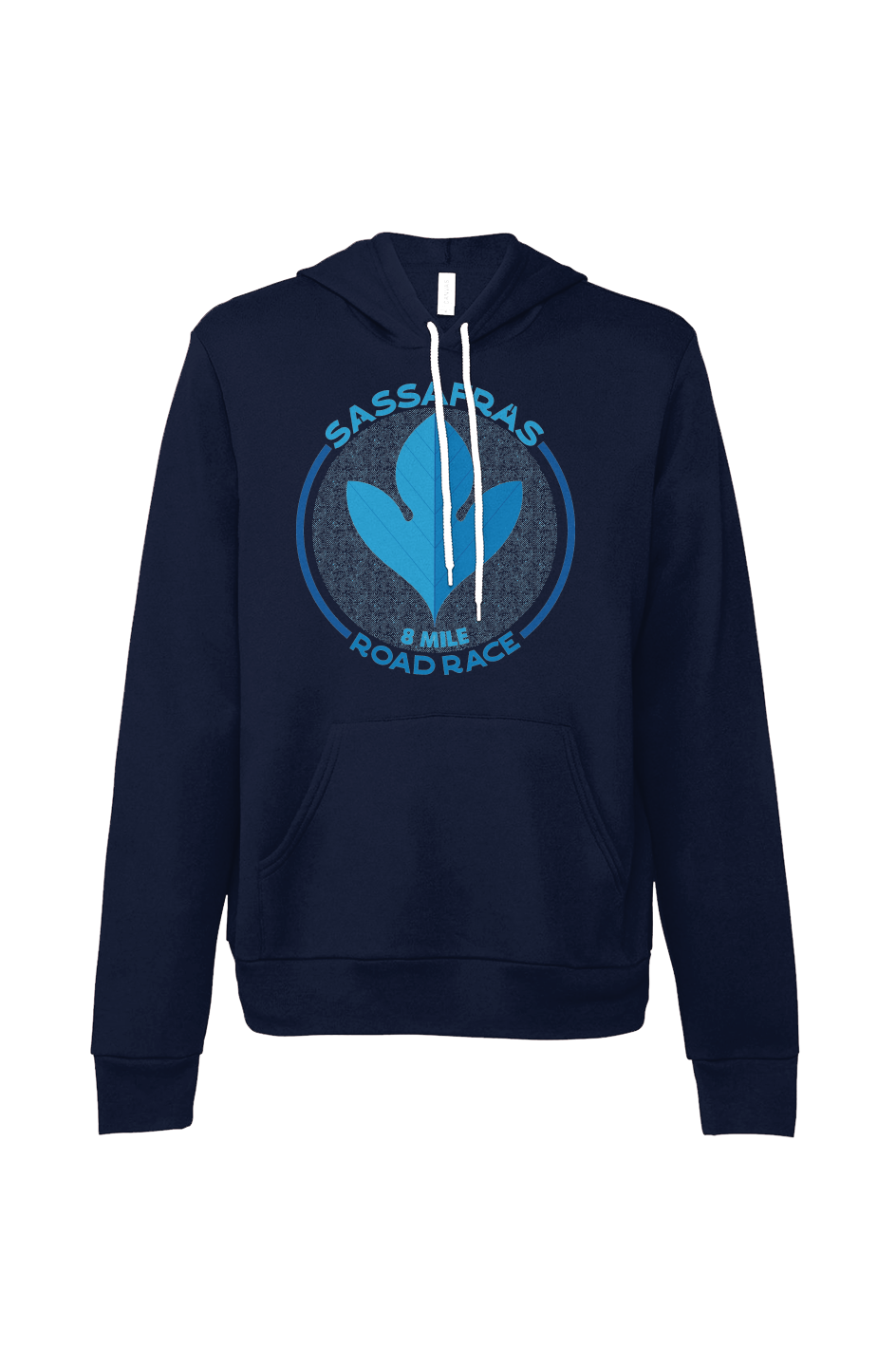 Sassafras 8 Mile Road Race Sponge Fleece Pullover Hoodie