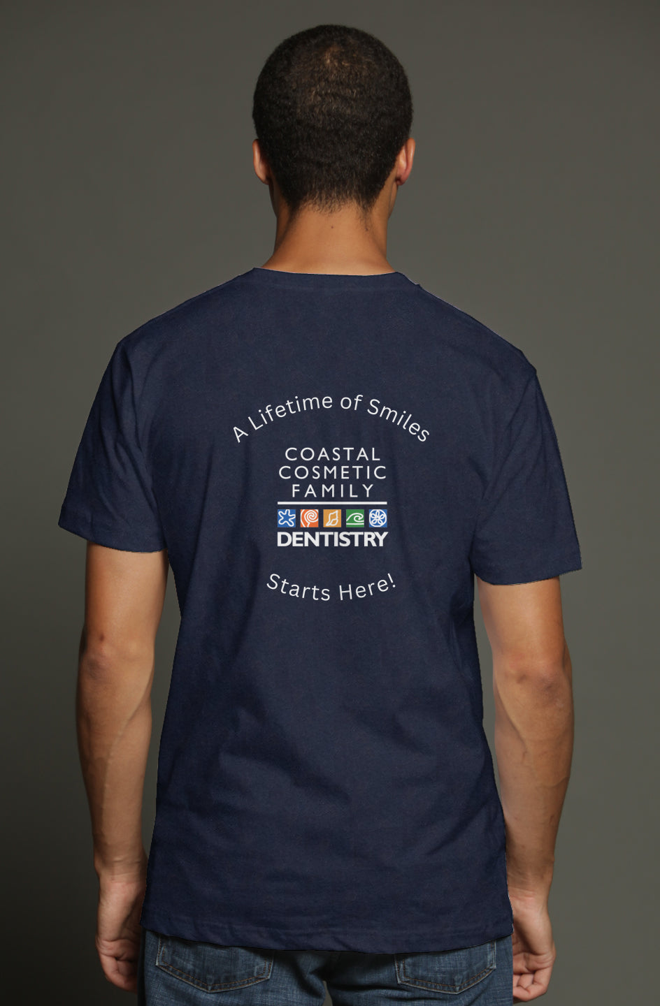 Coastal Cosmetic Family Dentistry SMILE Triblend Tee