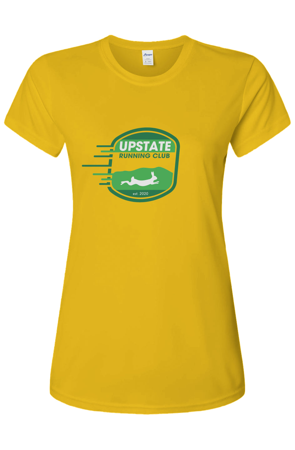 Upstate Running Club Ladies' Islander Performance Tee with UPF 50+