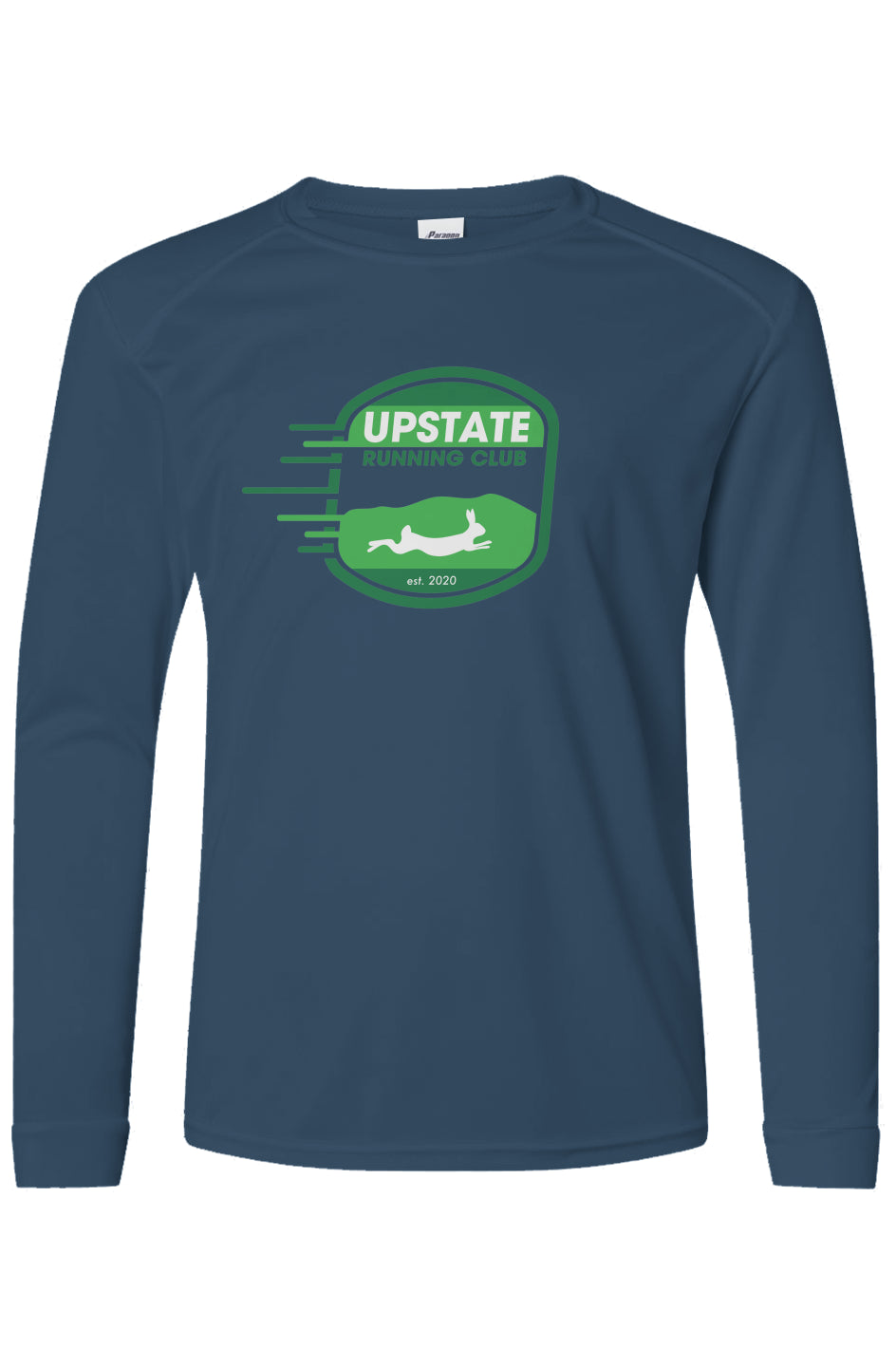 Upstate Running Club Youth Islander Long Sleeve Performance Tee w/ SPF 50+