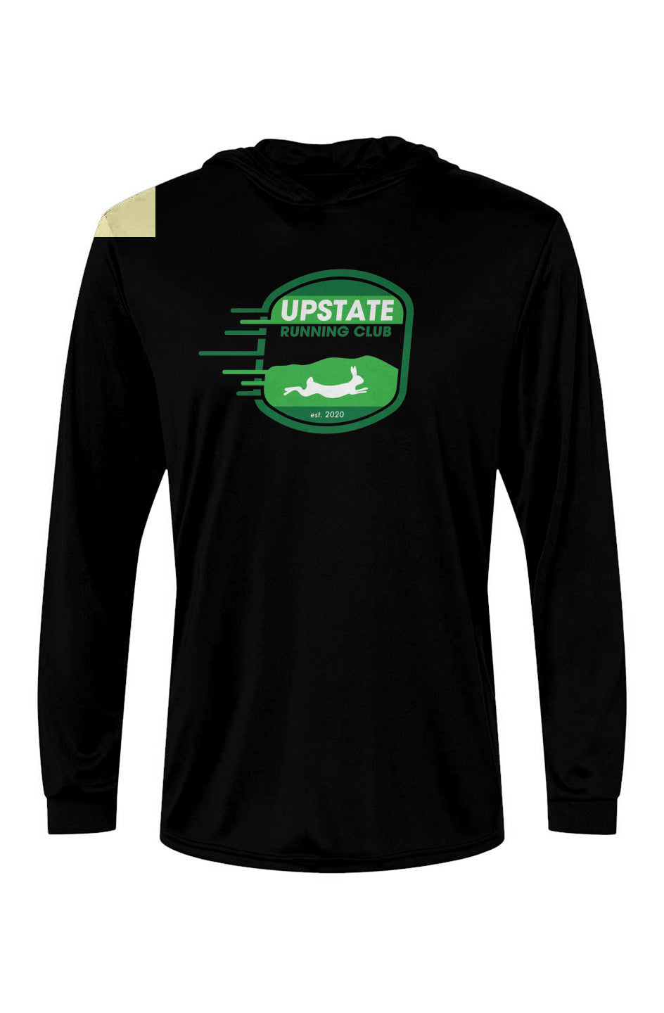 Upstate Running Club Bahama Performance Hooded L/S Tee w/ UPF 50+