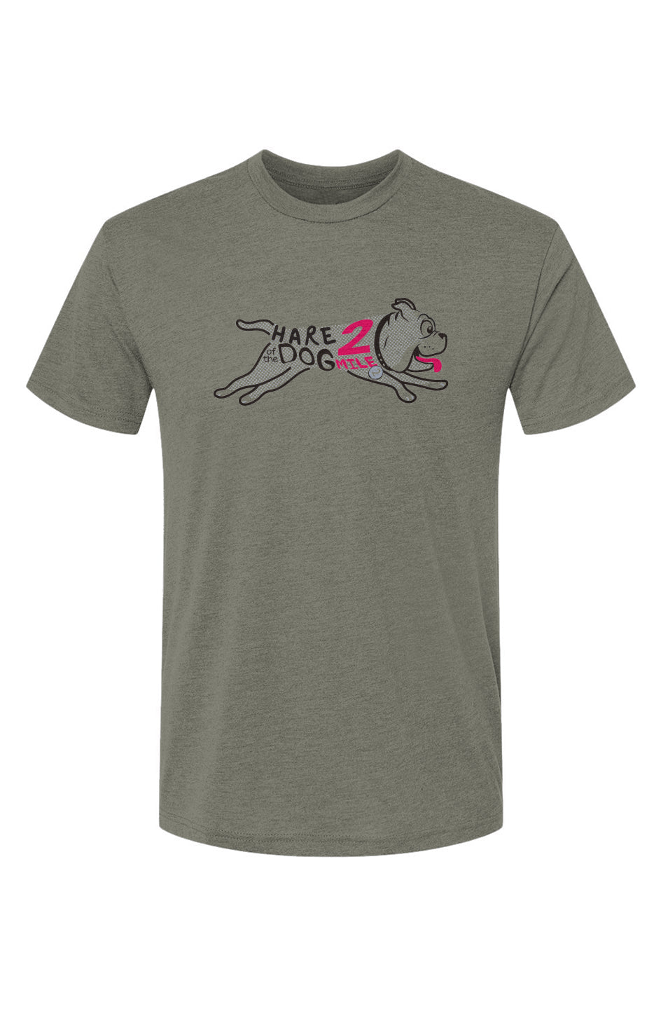 Hare of the Dog 2 Mile Triblend Crew