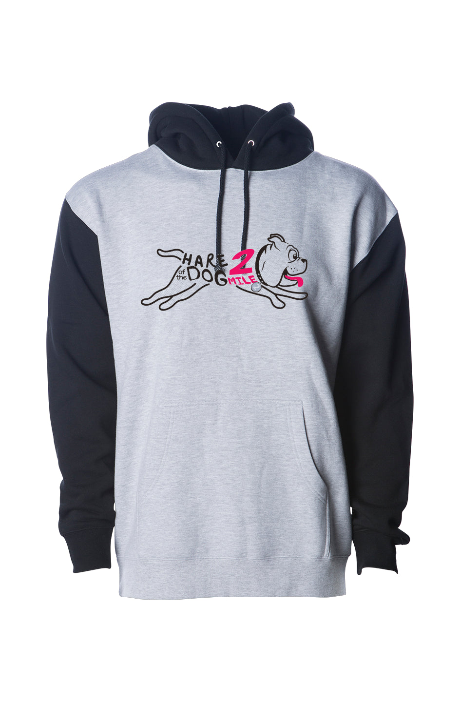 Hare of the Dog 2 Mile Race Heavyweight Hoodie