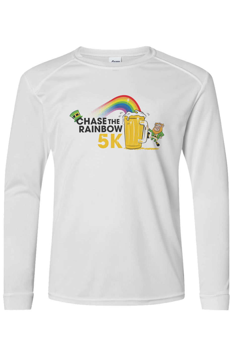 Chase the Rainbow 5K Islander L/S Performance Tee