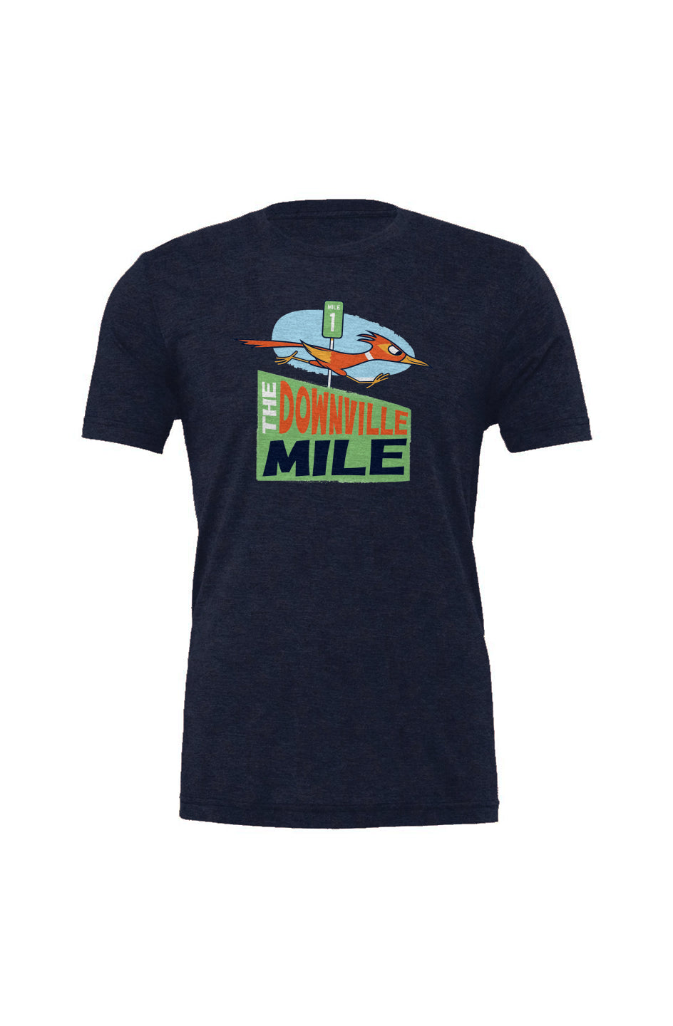 The Downville Mile Unisex Triblend Tee