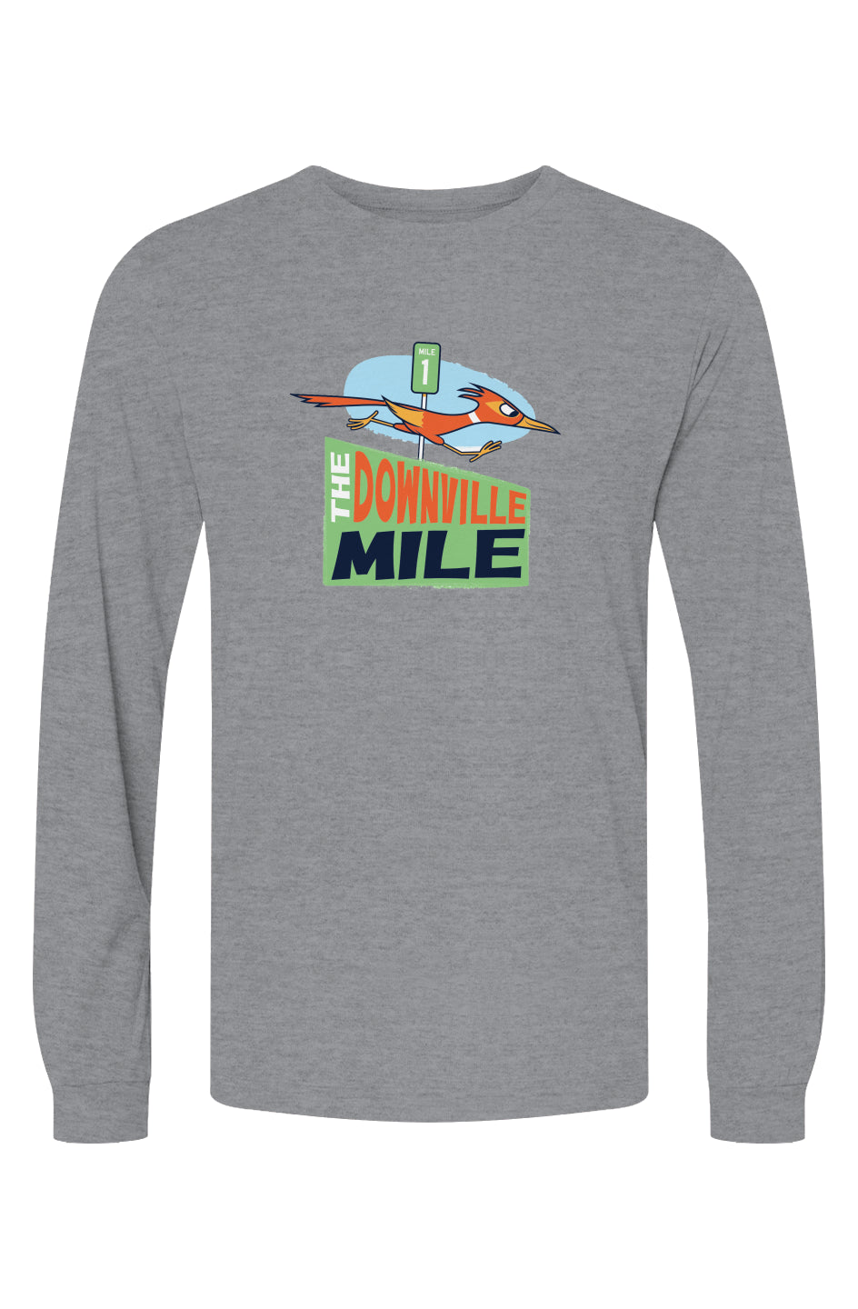 The Downville Mile Unisex Triblend L/S Tee