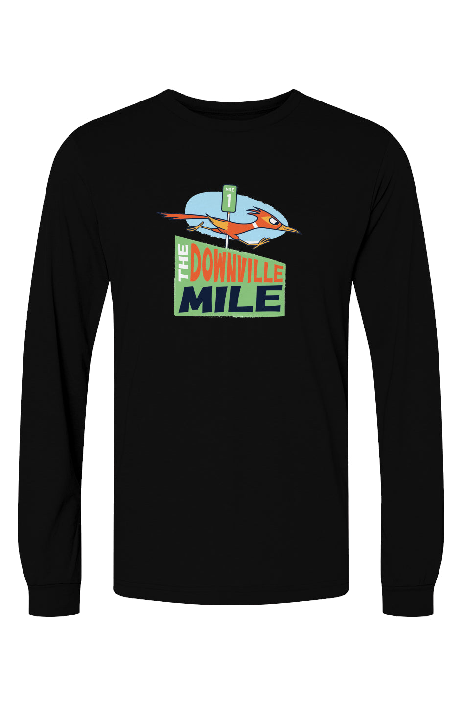 The Downville Mile Unisex Triblend L/S Tee