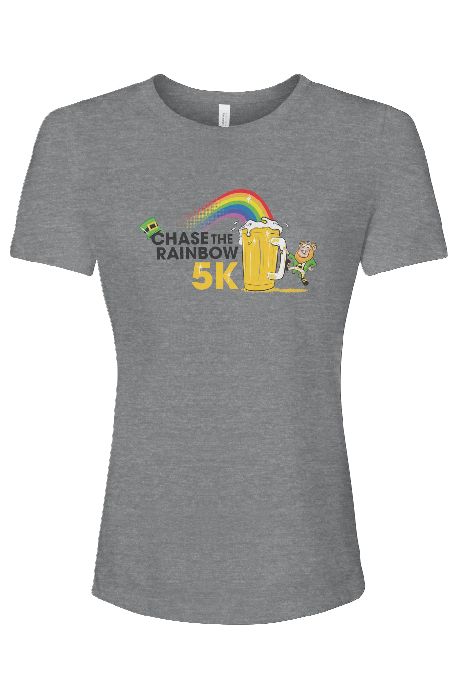 Chase the Rainbow 5K Ladies' Relaxed Fit Triblend Tee