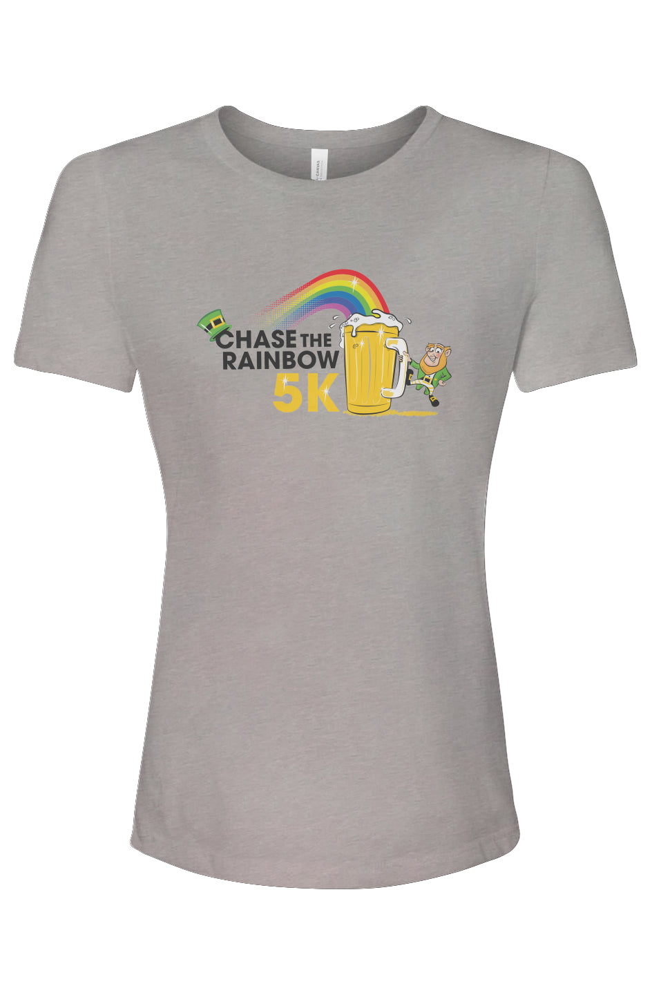Chase the Rainbow 5K Ladies' Relaxed Fit Triblend Tee