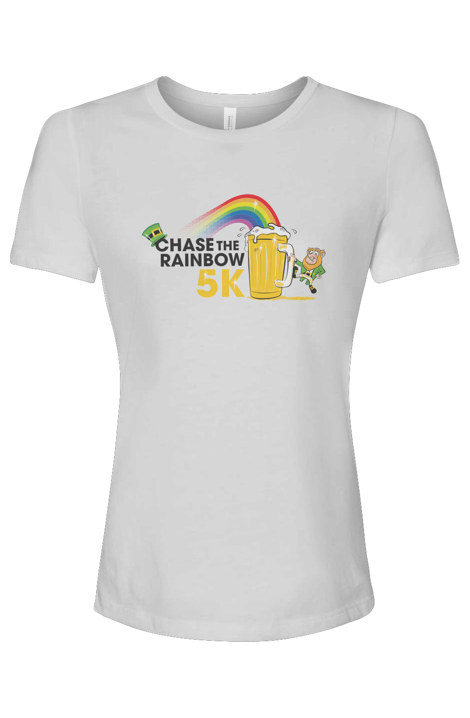 Chase the Rainbow 5K Ladies' Relaxed Fit Triblend Tee