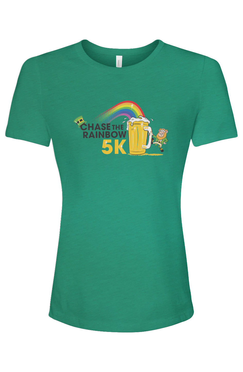 Chase the Rainbow 5K Ladies' Relaxed Fit Triblend Tee