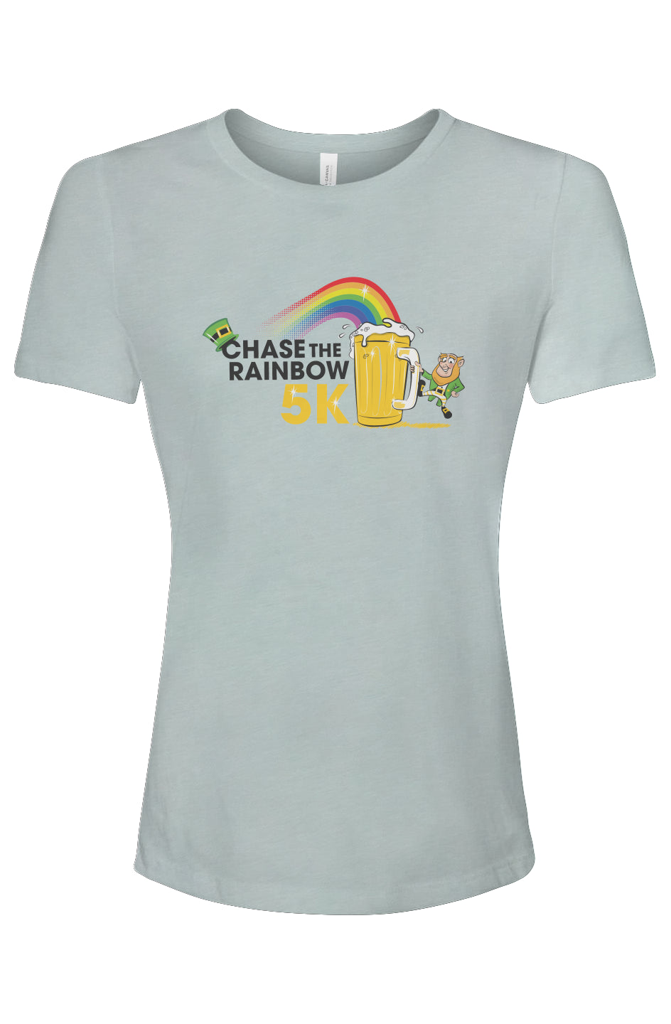 Chase the Rainbow 5K Ladies' Relaxed Fit Triblend Tee