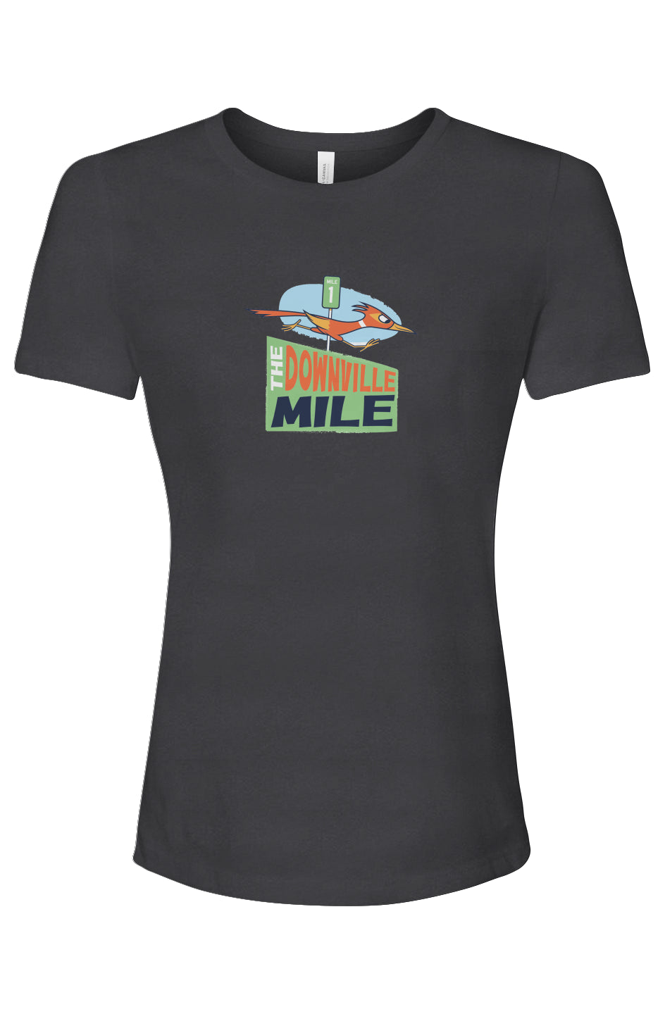 The Downville Mile Ladies' Relaxed Fit Triblend Te