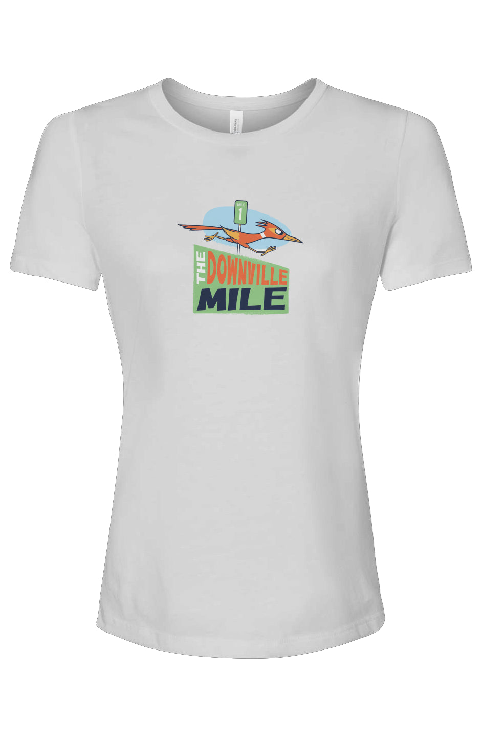 The Downville Mile Ladies' Relaxed Fit Triblend Te