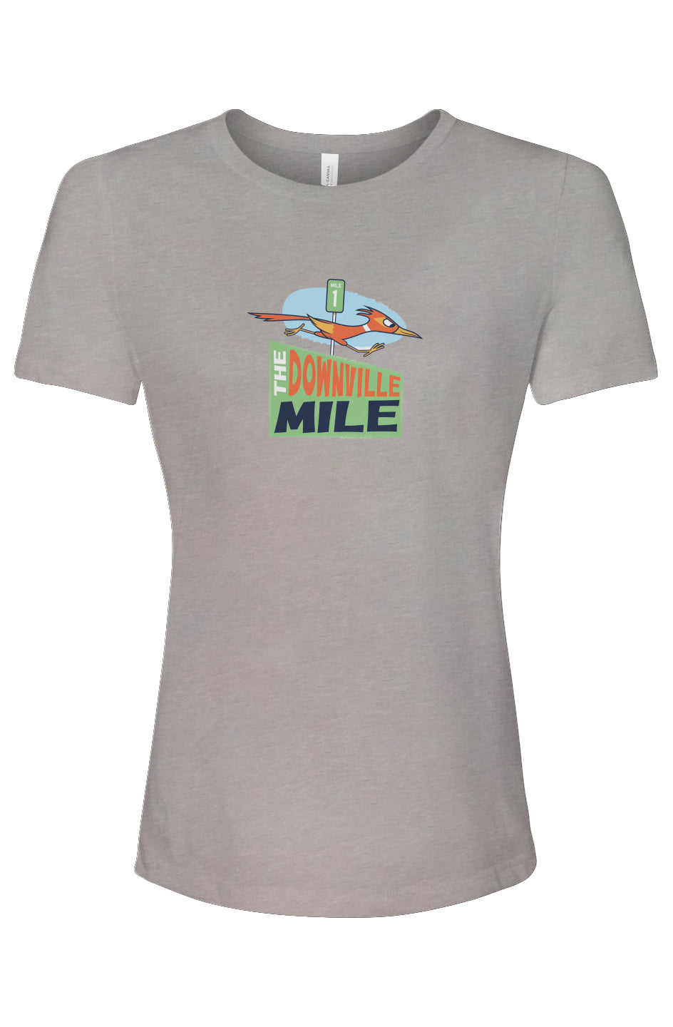 The Downville Mile Ladies' Relaxed Fit Triblend Te