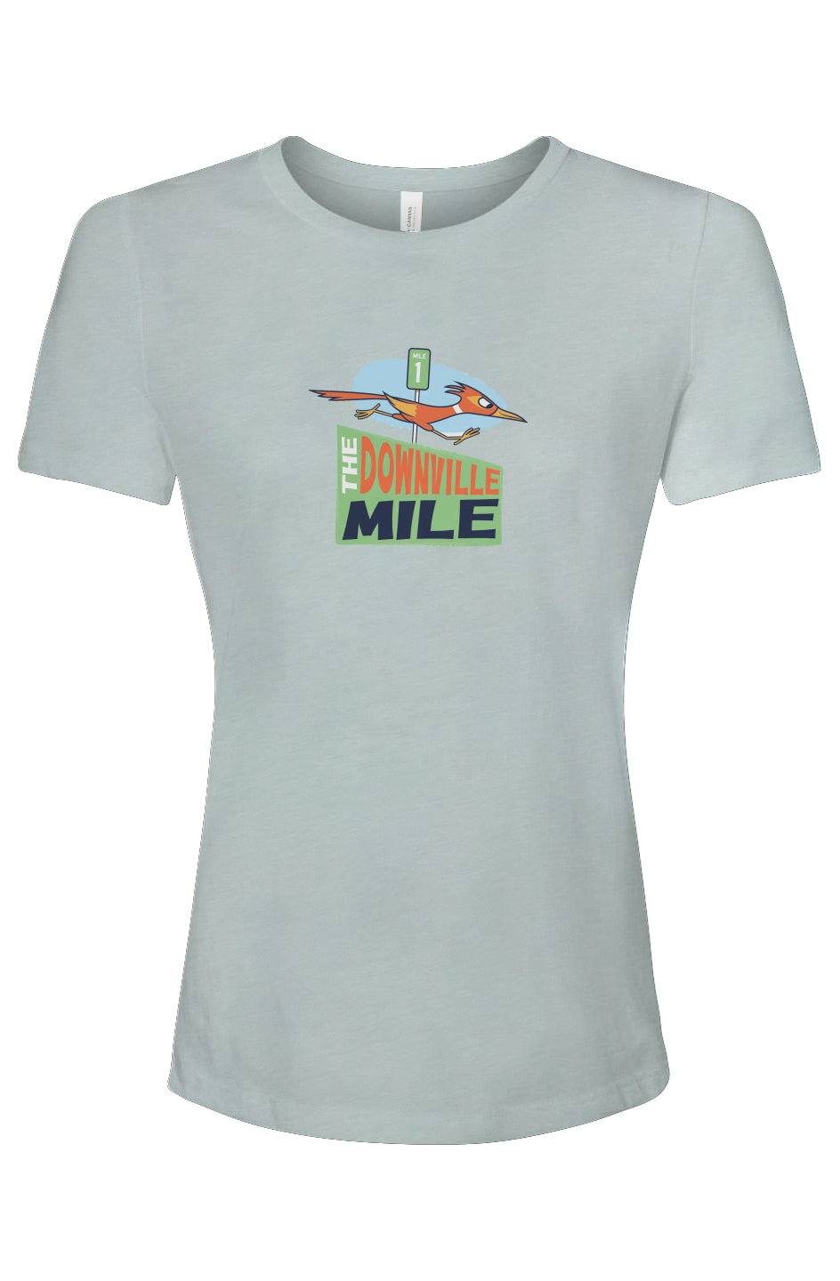 The Downville Mile Ladies' Relaxed Fit Triblend Te