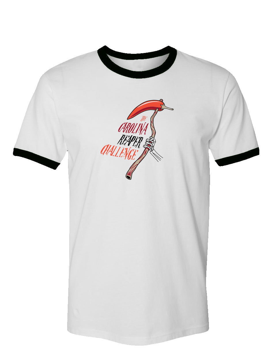 The Carolina Reaper Challenge Vintage Ringer T-Shirt