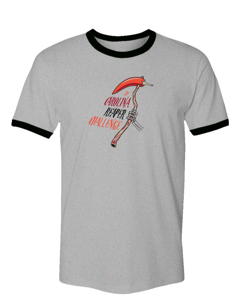 The Carolina Reaper Challenge Vintage Ringer T-Shirt