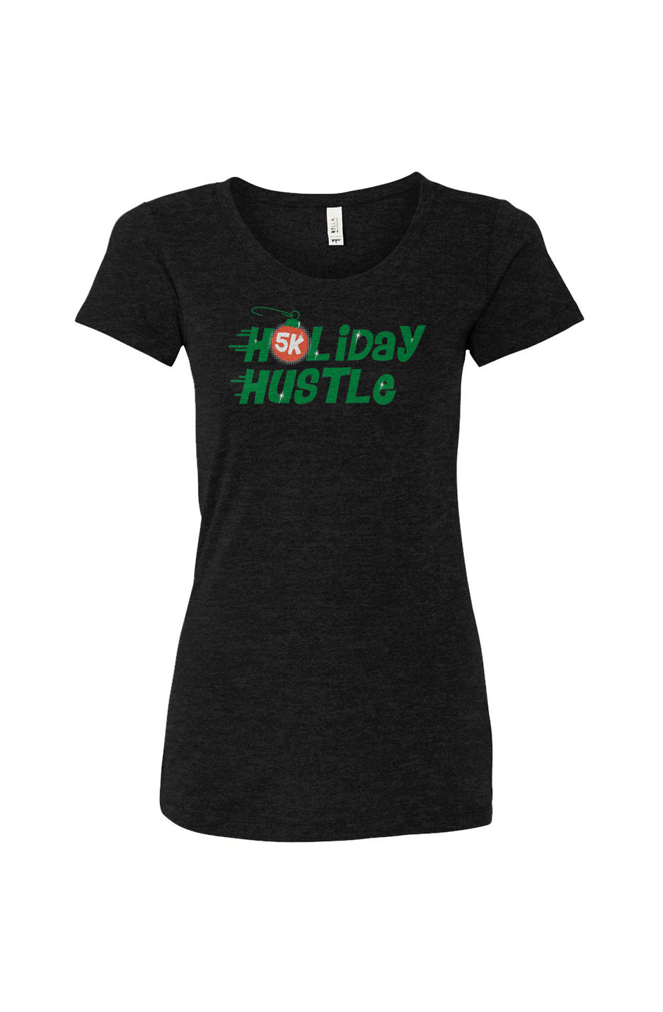 Holiday Hustle 5K Ladies' Triblend Tee