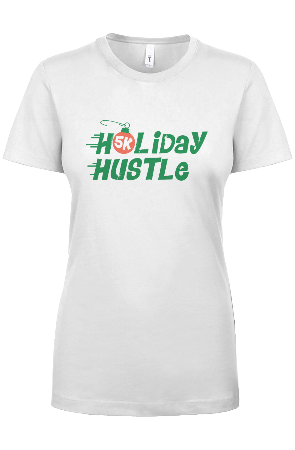 Holiday Hustle 5K Ladies' Triblend Tee