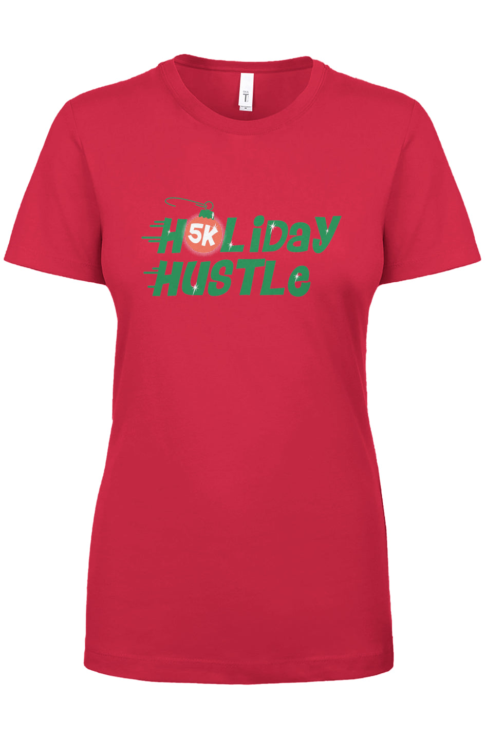 Holiday Hustle 5K Ladies' Triblend Tee