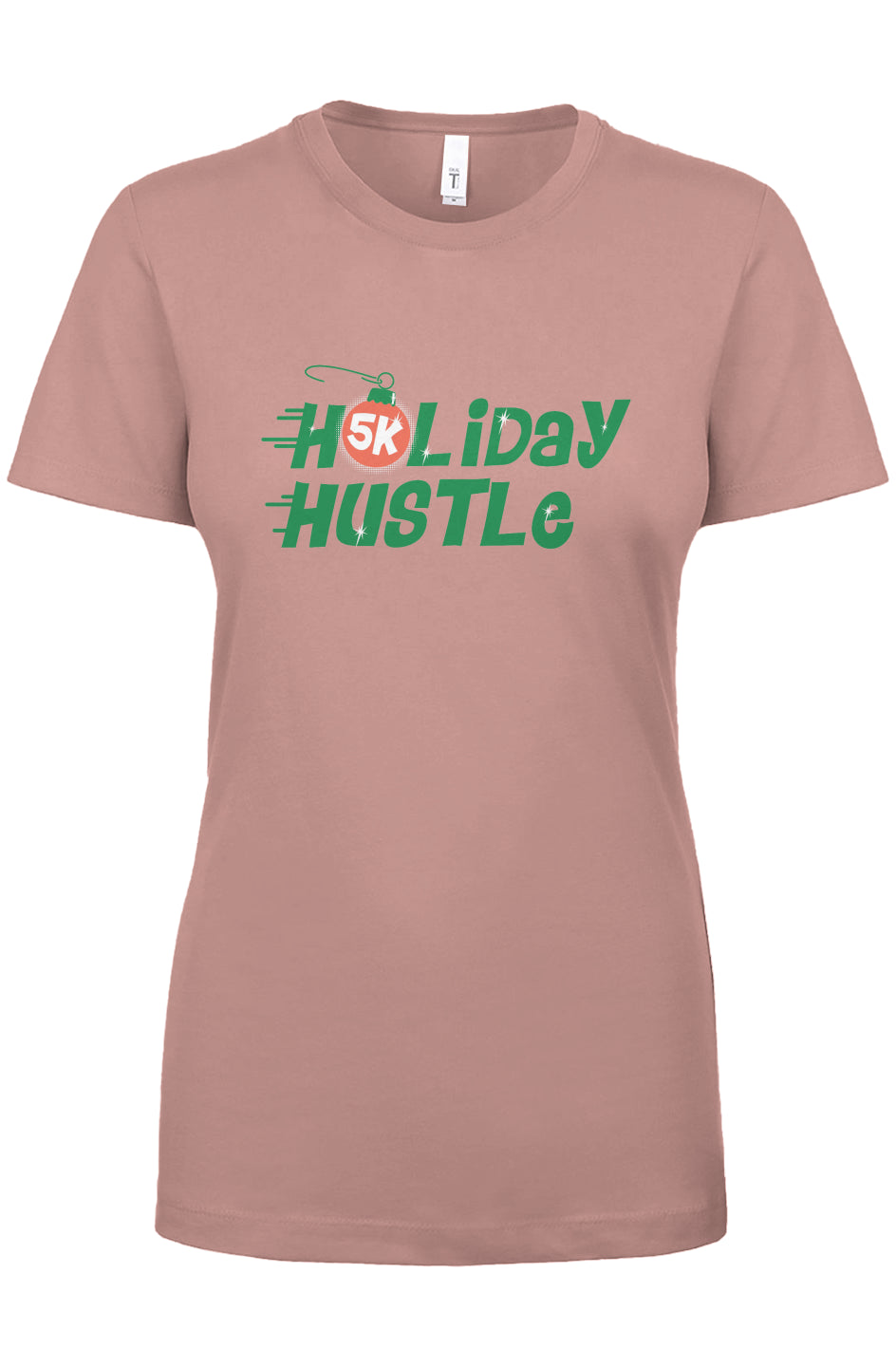 Holiday Hustle 5K Ladies' Triblend Tee
