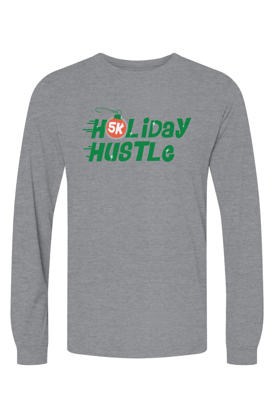 Holiday Hustle 5K Triblend L/S Tee