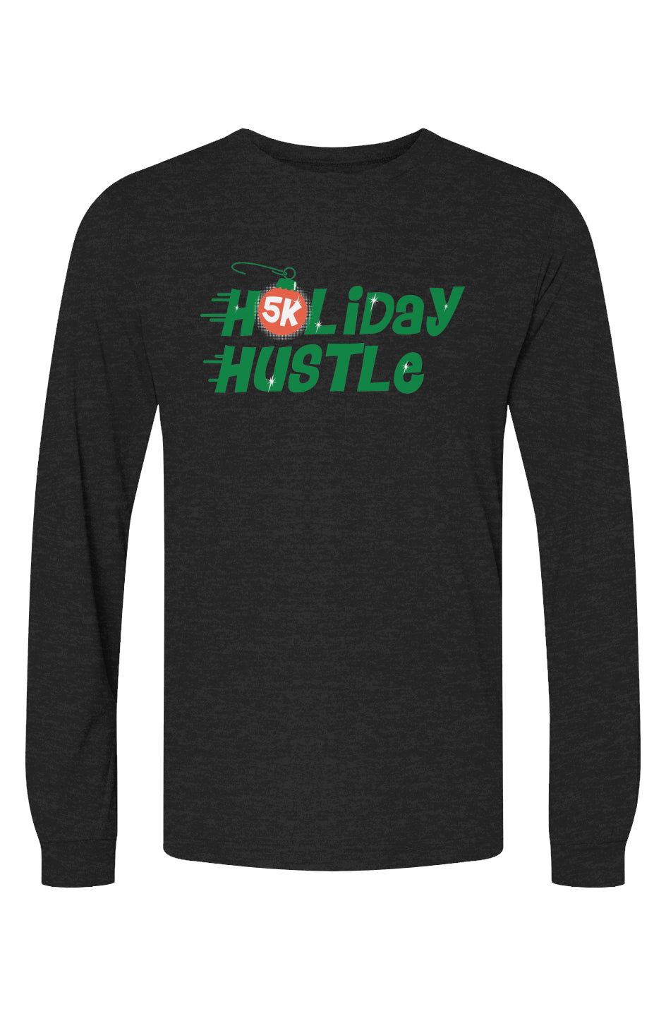 Holiday Hustle 5K Triblend L/S Tee