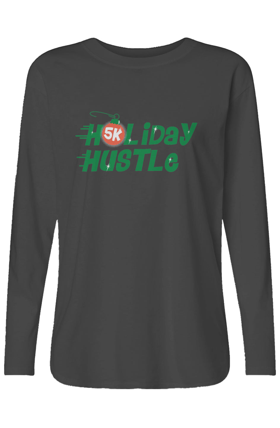 Holiday Hustle 5K Triblend L/S Tee