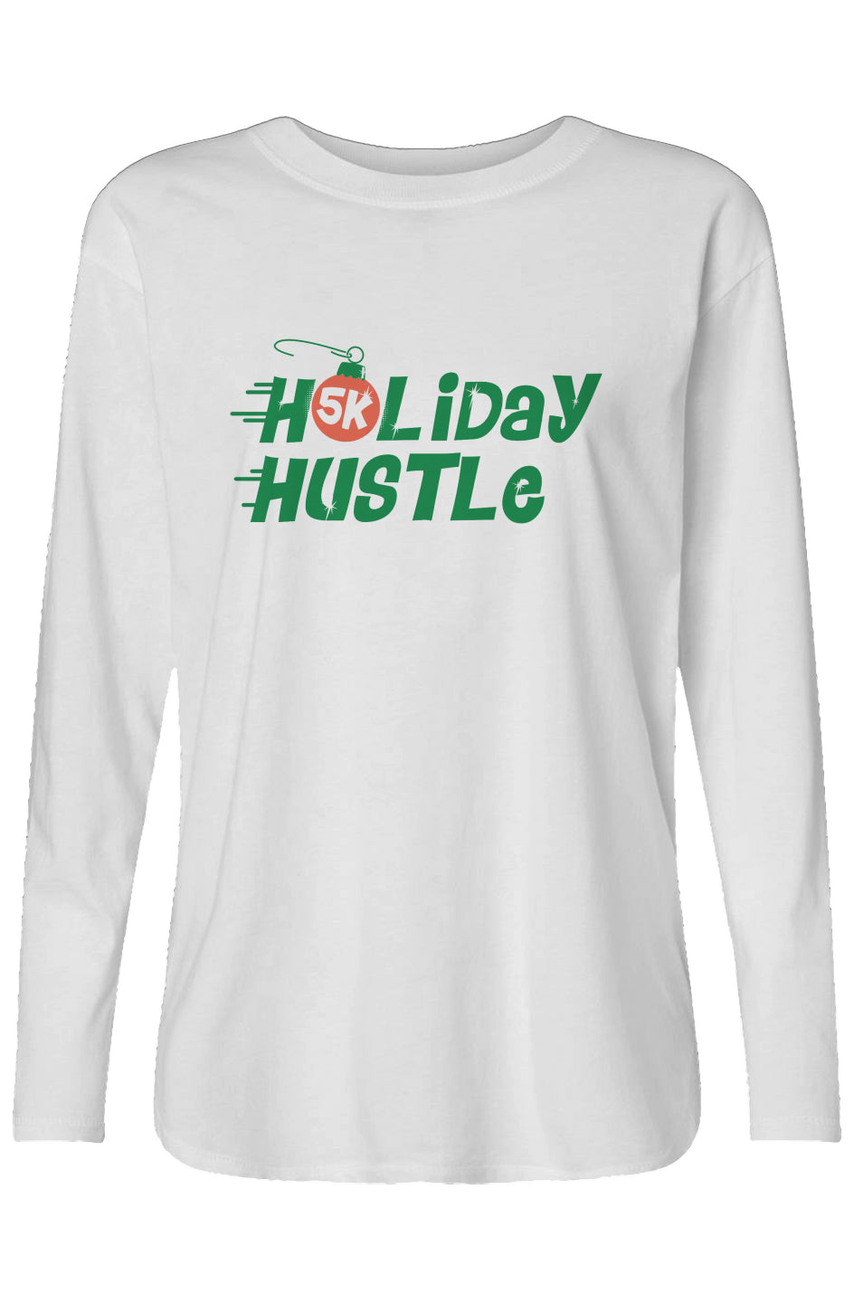 Holiday Hustle 5K Triblend L/S Tee